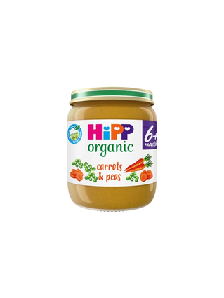 HiPP Organic Carrots & Peas Jar