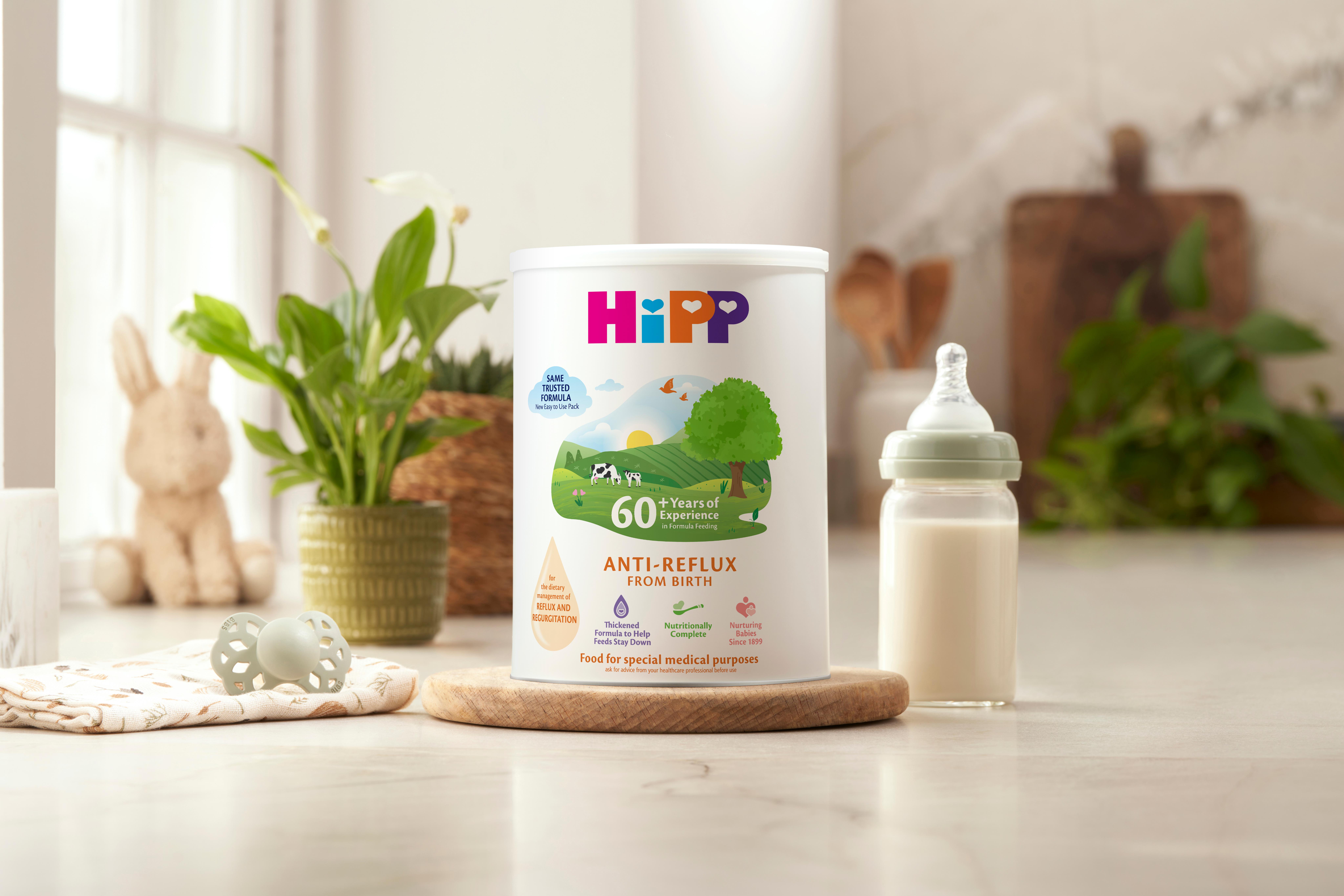 Anti reflux milk powder HiPP Organic