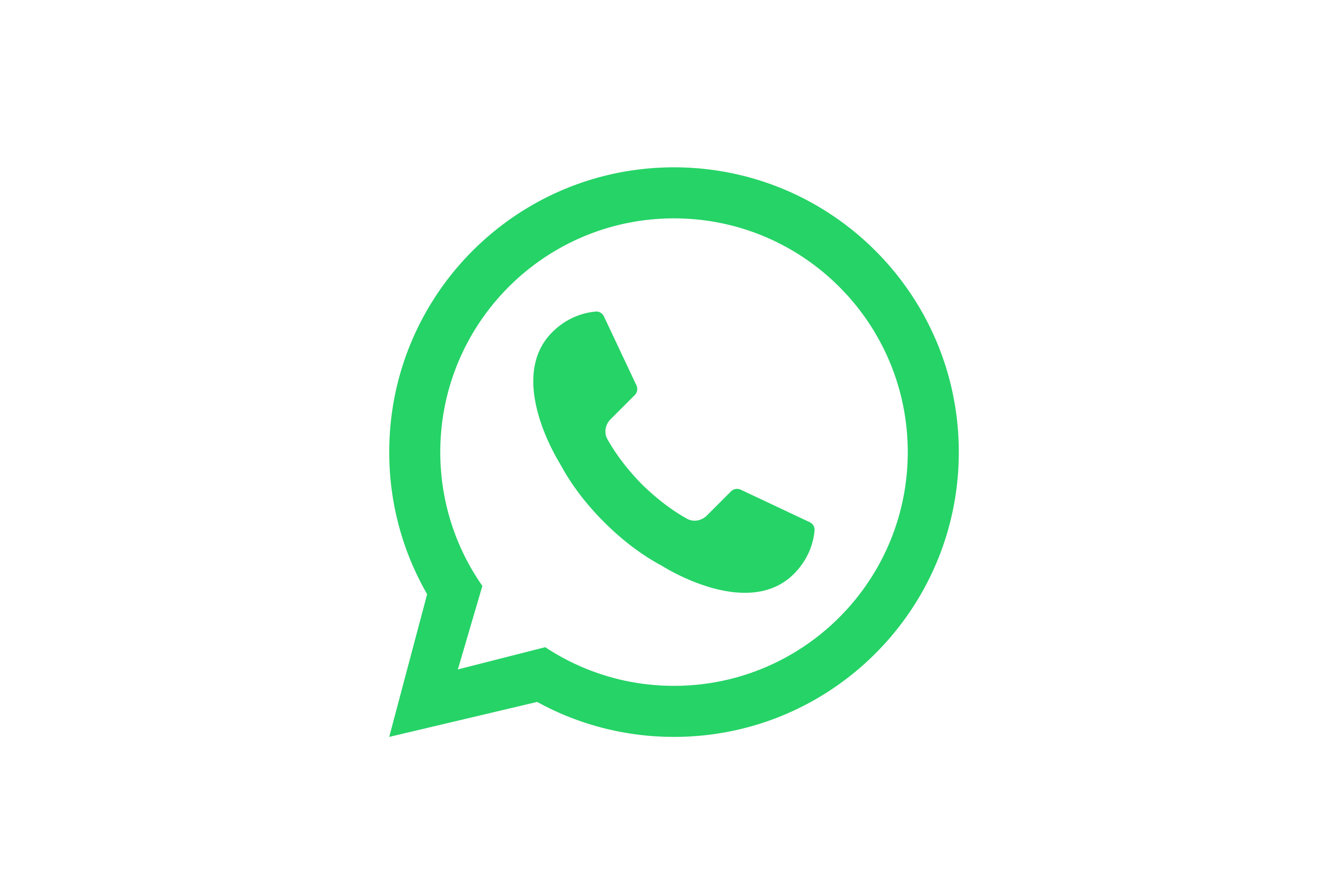 Grünes Whats App Icon 