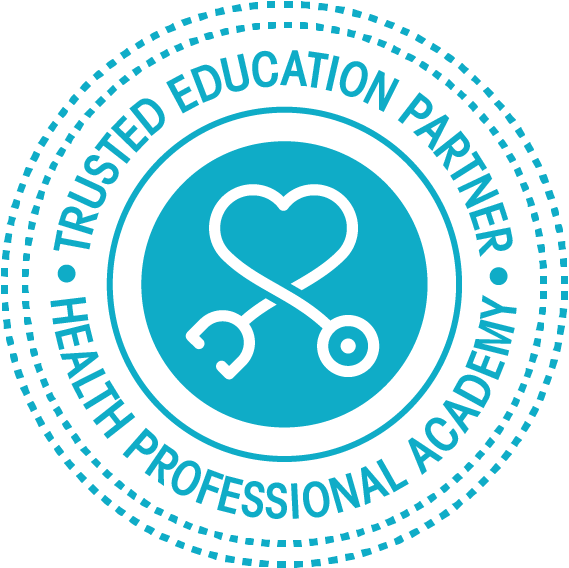 Trusted Education Partner Accreditation Logo from Health Professional Academy