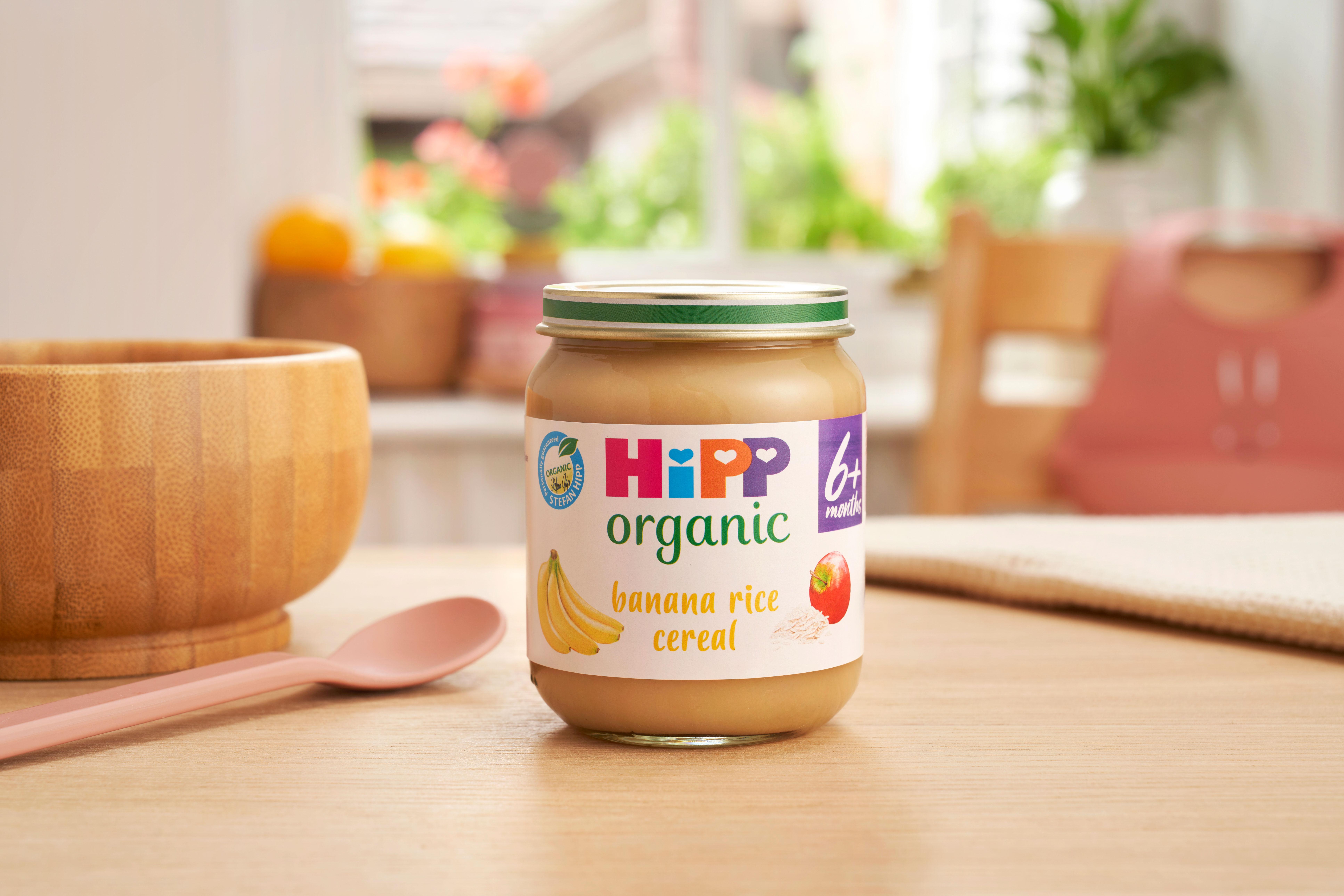 Banana rice cereal HiPP Organic