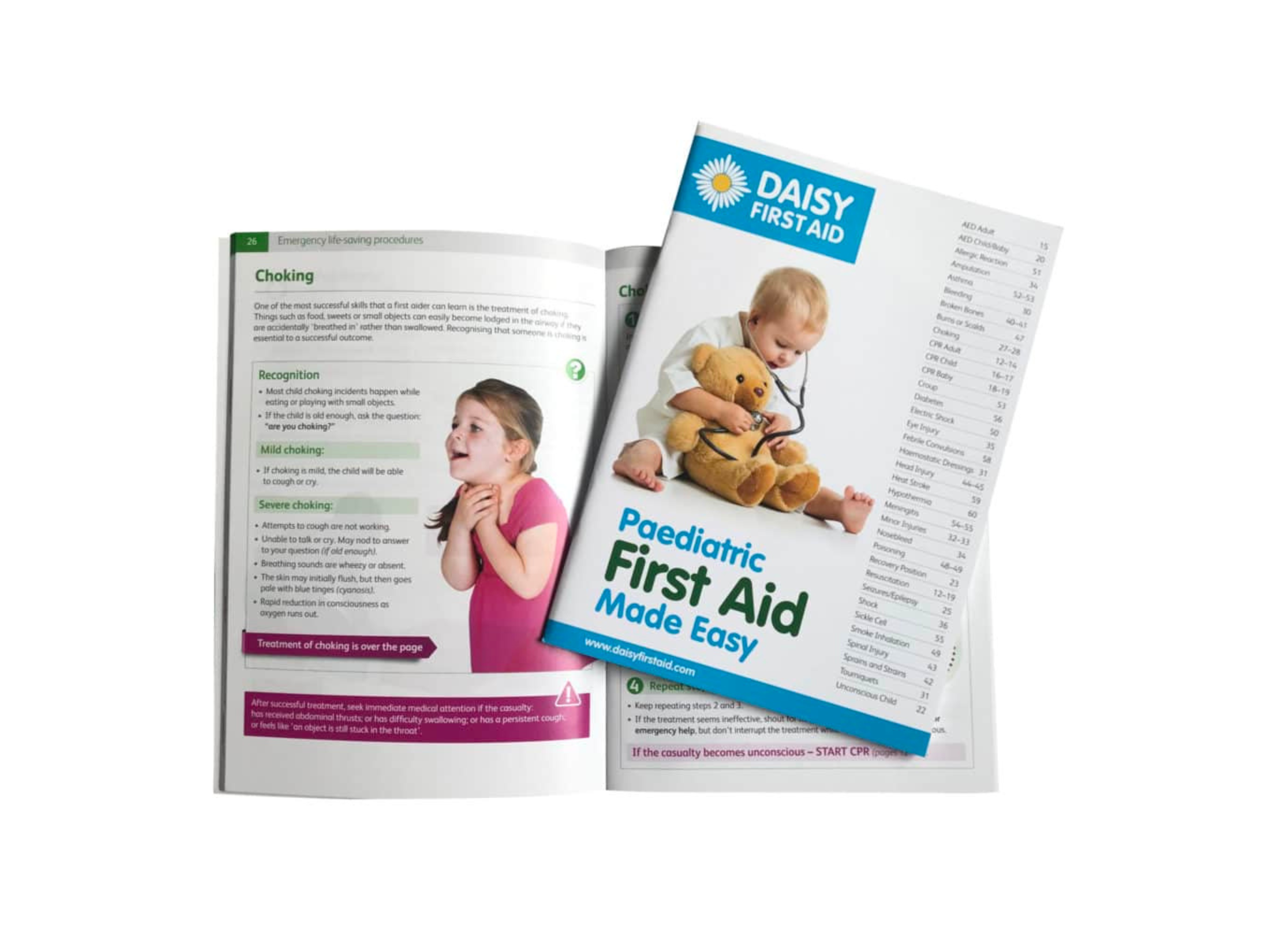 Image of Daisy First Aid paediatric first aid manual