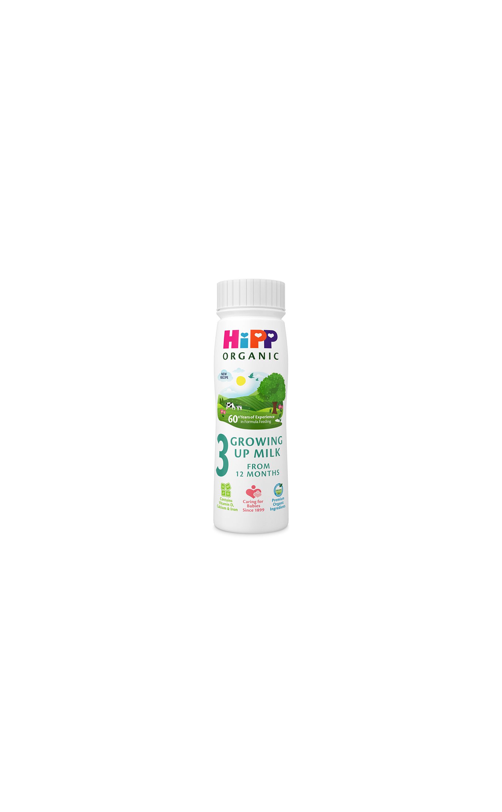 HiPP Organic growing up milk ready to feed bottle