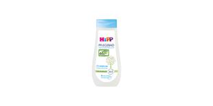 HiPP Pflegebad hochverträglich Flasche mit 0 % Parfum, Panthenol und Bio-Mandelextrakt für sensible, trockene Babyhaut