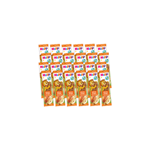 24er Pack HiPP Bio Kinder-Riegel 20g mit Löwenmotiv, fruchtigem Getreidesnack für unterwegs