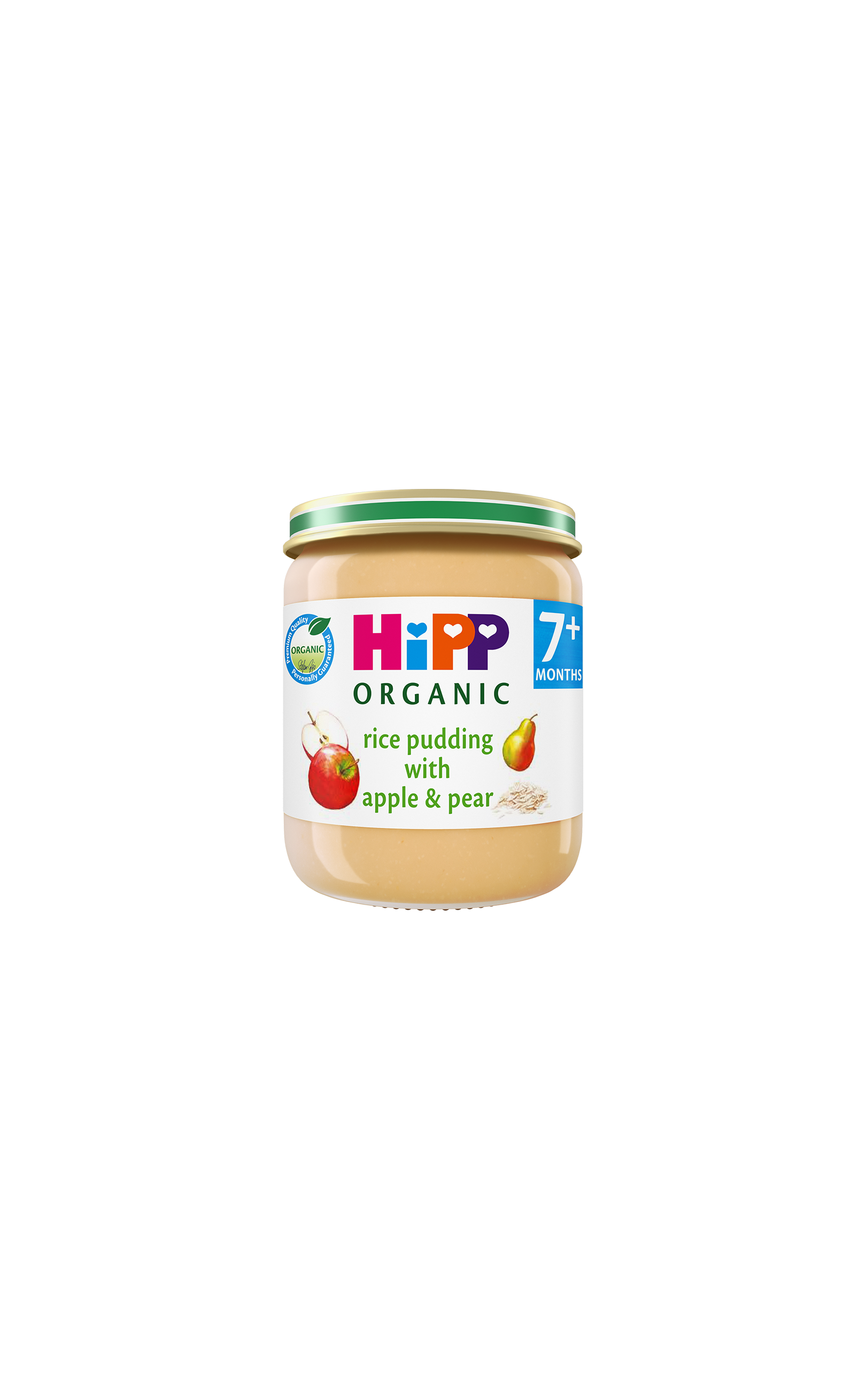 HIPP Organic Rice Pudding with Apple & Pear Jar