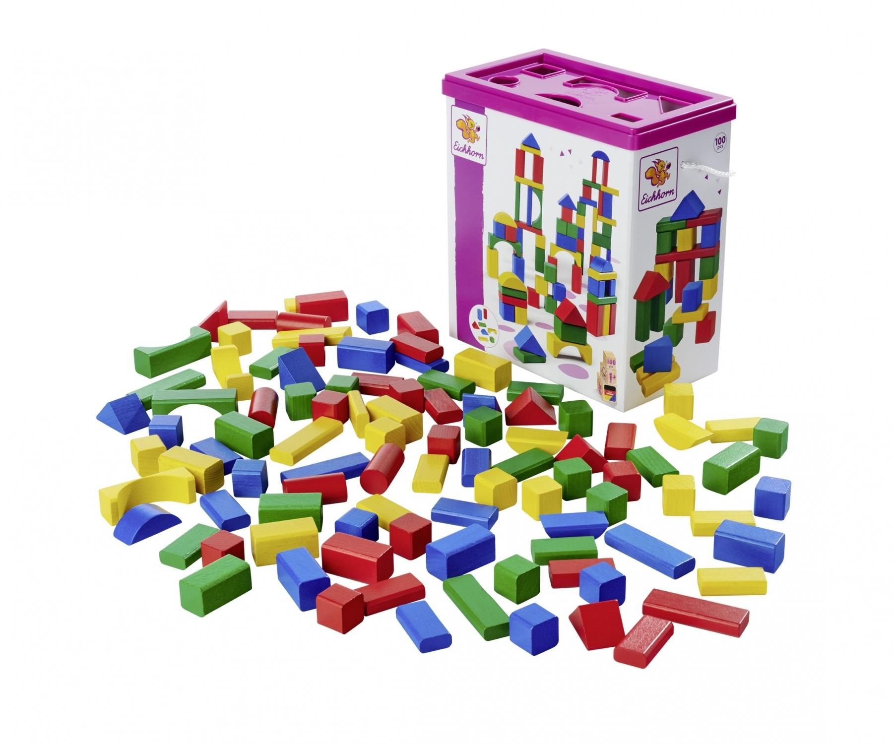 Eichhorn bunte Holzbausteine
