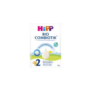 HiPP 2 Bio Combiotik Portionsbeutel, Bio-Folgemilch ab dem 6. Monat im einzelnen Sachet mit Bio- und Omega-3-Hinweisen