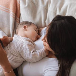 Baby contact napping