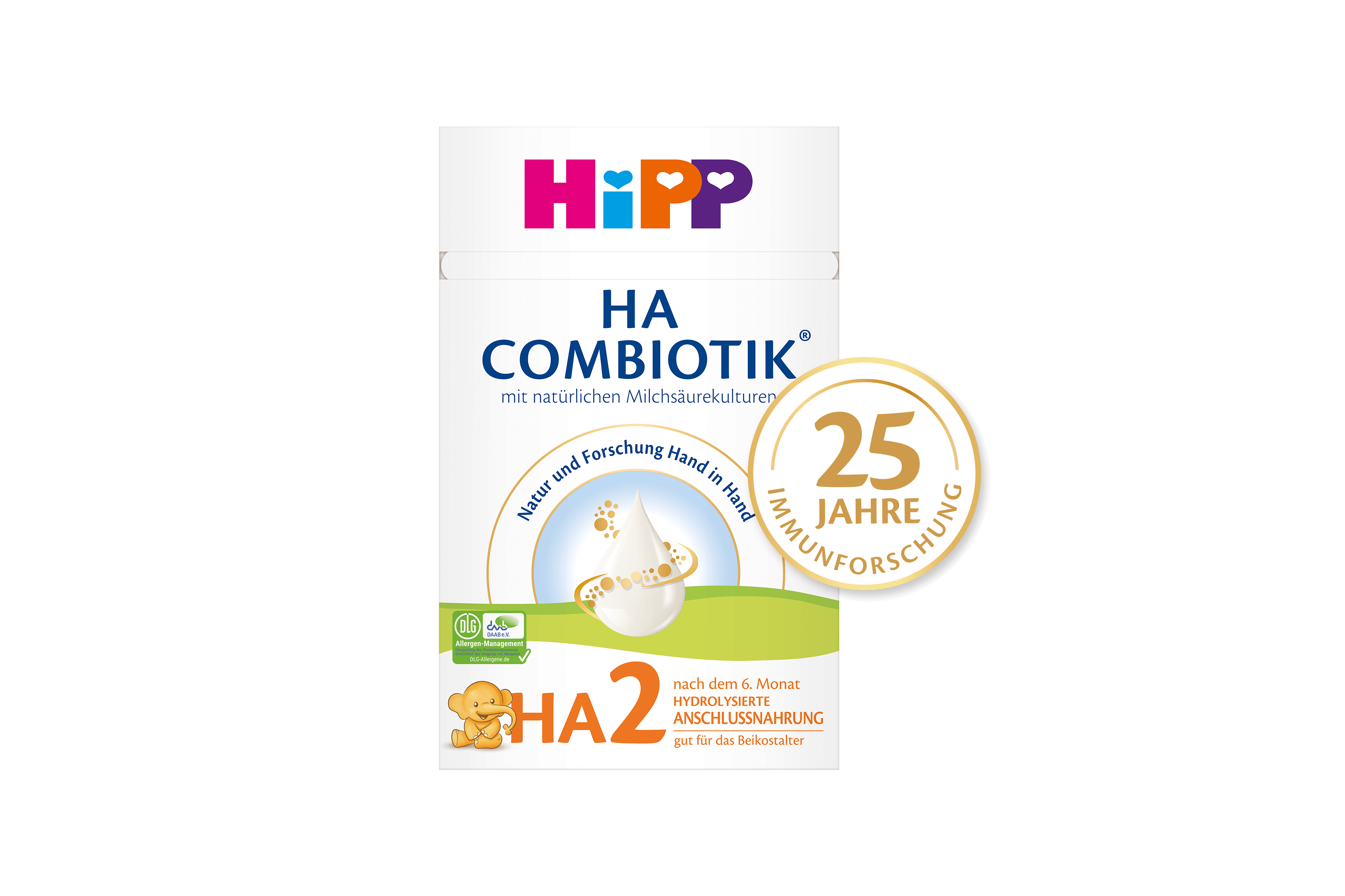 HiPP HA 2 Combiotik 25 Jahre Immunforschung