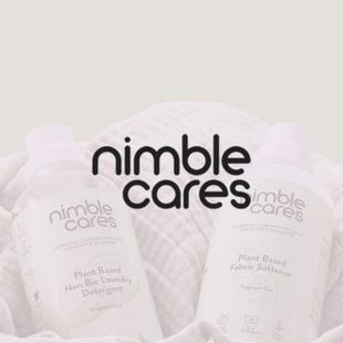 Nimble cares logo