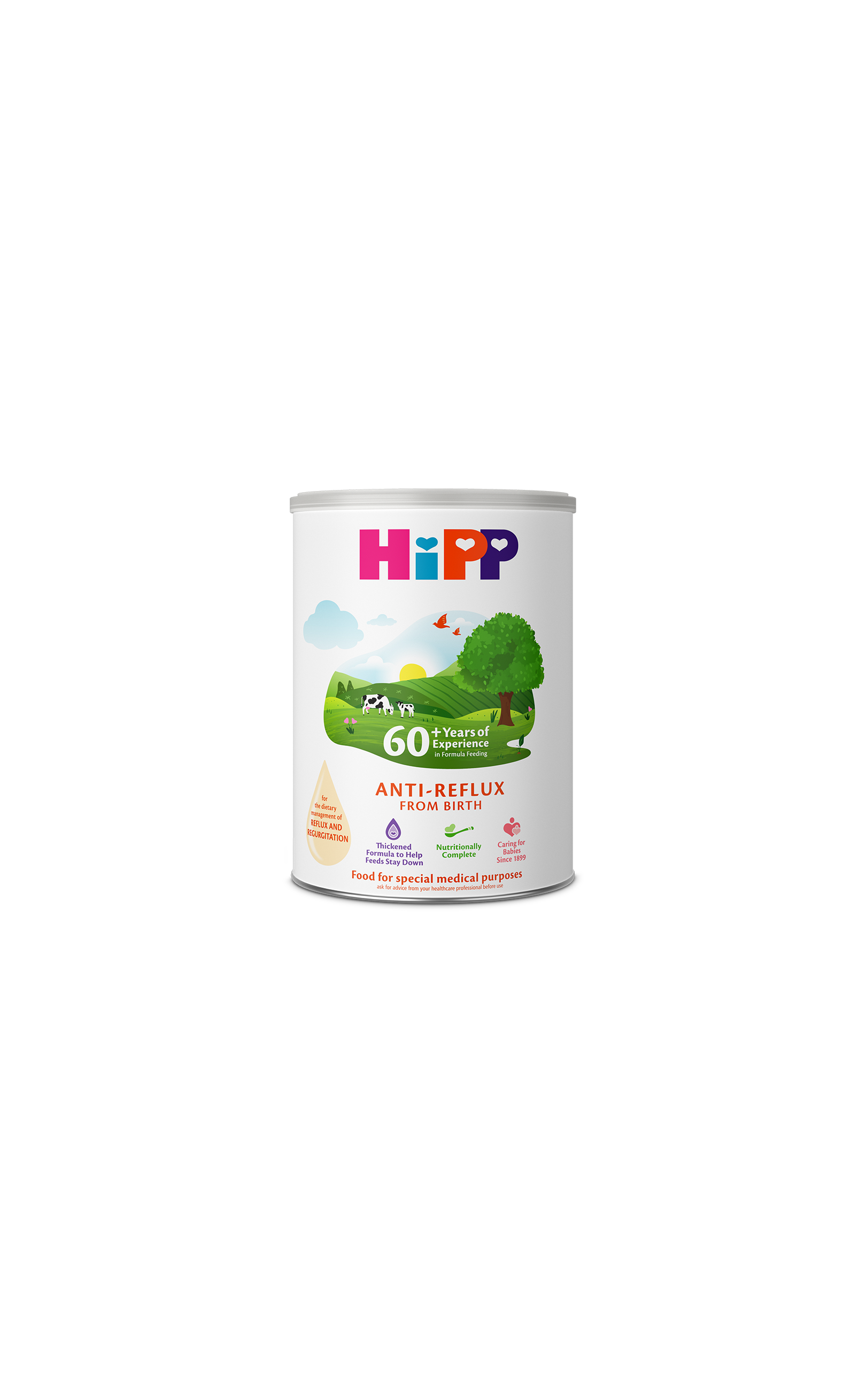 HiPP Organic anti-reflux formula milk powder tin