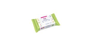 HiPP Feuchtes Toilettenpapier in grüner, plastikfreier 50er-Packung mit Pop-up-Deckel für sensible Kinderhaut