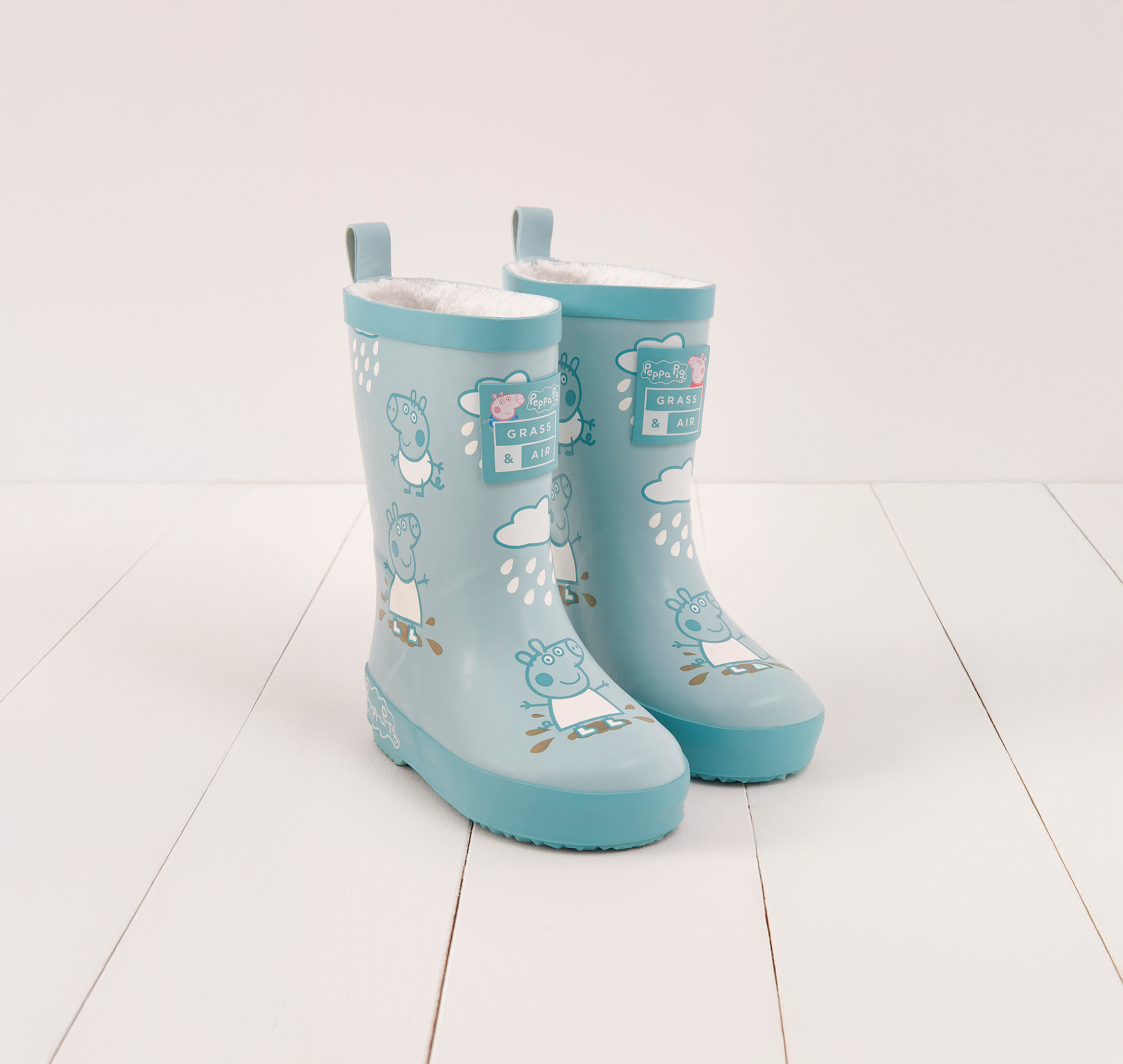 Peppamint Blue Colour-Changing Wellies 