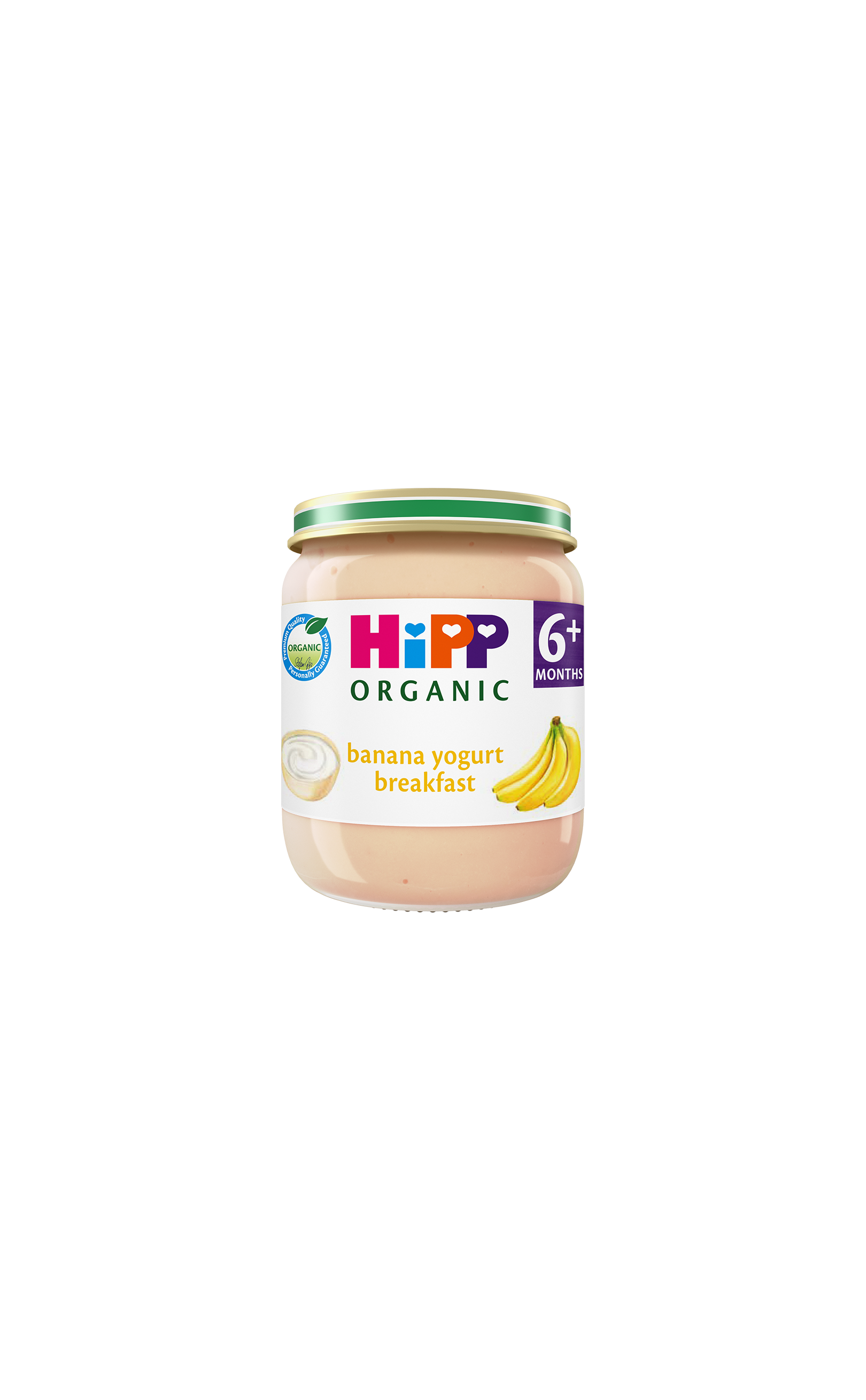 HiPP Organic Banana Yogurt Breakfast jar