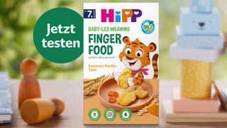 HiPP Baby-Led Weaning Finger Food Karotten-Kürbis-Taler ab dem 7. Monat