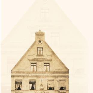 Café HiPP in Pfaffenhofen, historische Aufnahme
