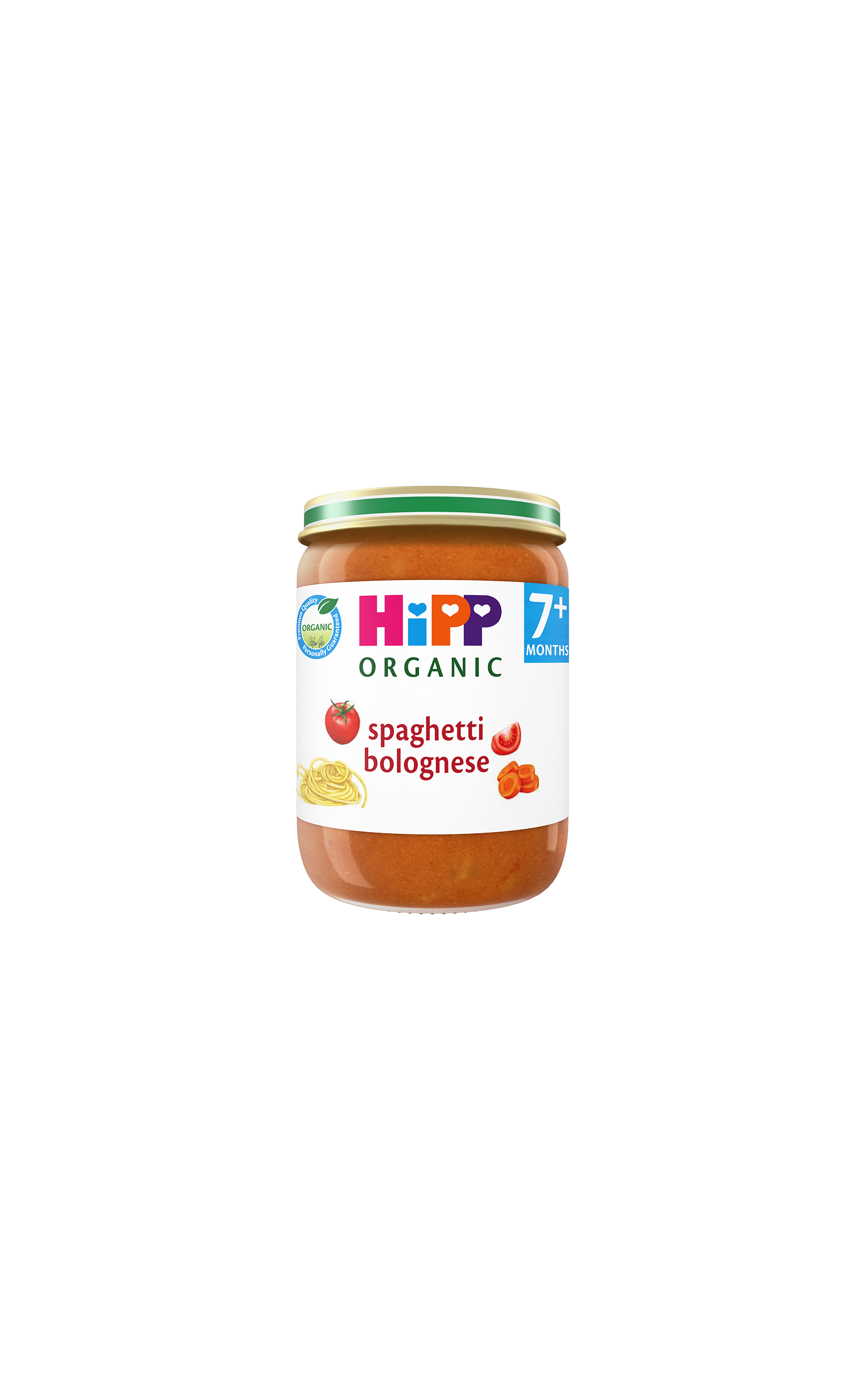 HiPP Organic Spaghetti Bolognese jar