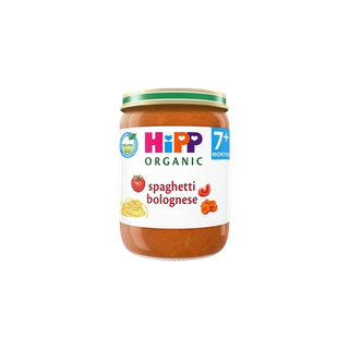 HiPP Organic Spaghetti Bolognese jar