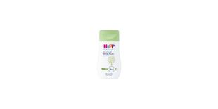 HiPP Babysanft Haut und Haar Waschgel Sensitiv Mini-Flasche mit grünem Deckel auf weißem Hintergrund
