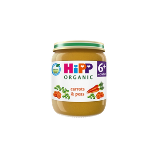 HiPP Organic Carrots & Peas Jar