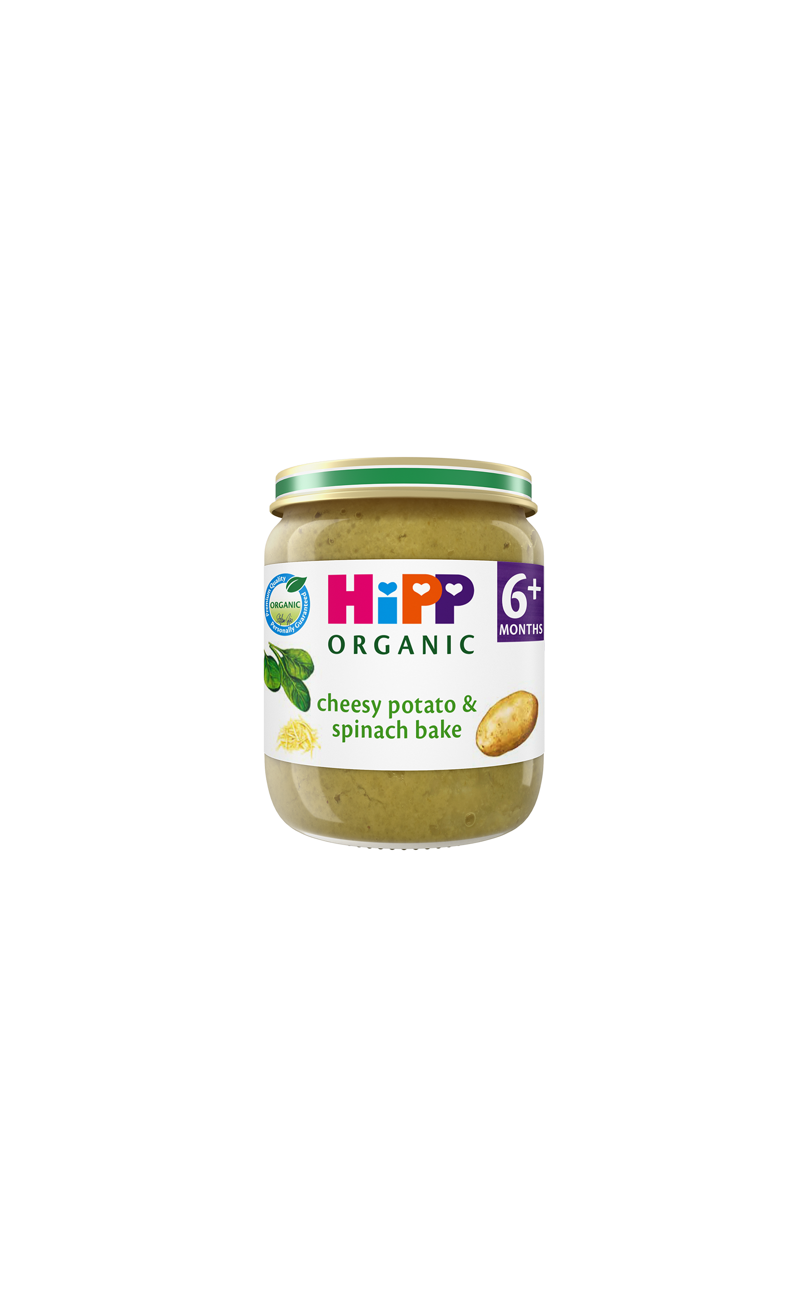 HiPP Organic Cheesy Potato & Spinach Bake Jar