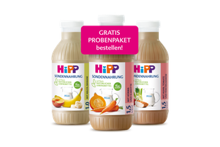 HiPP Sondennahrung: Gratis Probenpaket bestellen!