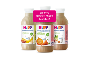 HiPP Sondennahrung: Gratis Probenpaket bestellen!