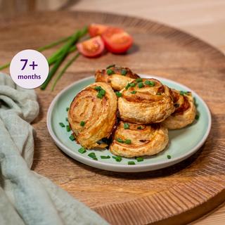 Vegetable & Mozzarella Pinwheels