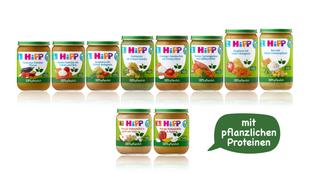 HiPP 100 % pflanzlich: Pflanzliches Protein aus Hülsenfrüchten und Kokos