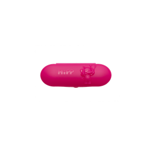 Pink Reiseetui mit zwei Baby-Löffeln