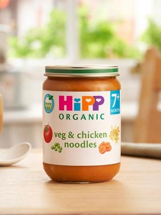 HiPP Organic Veg & Chicken Noodles Jar
