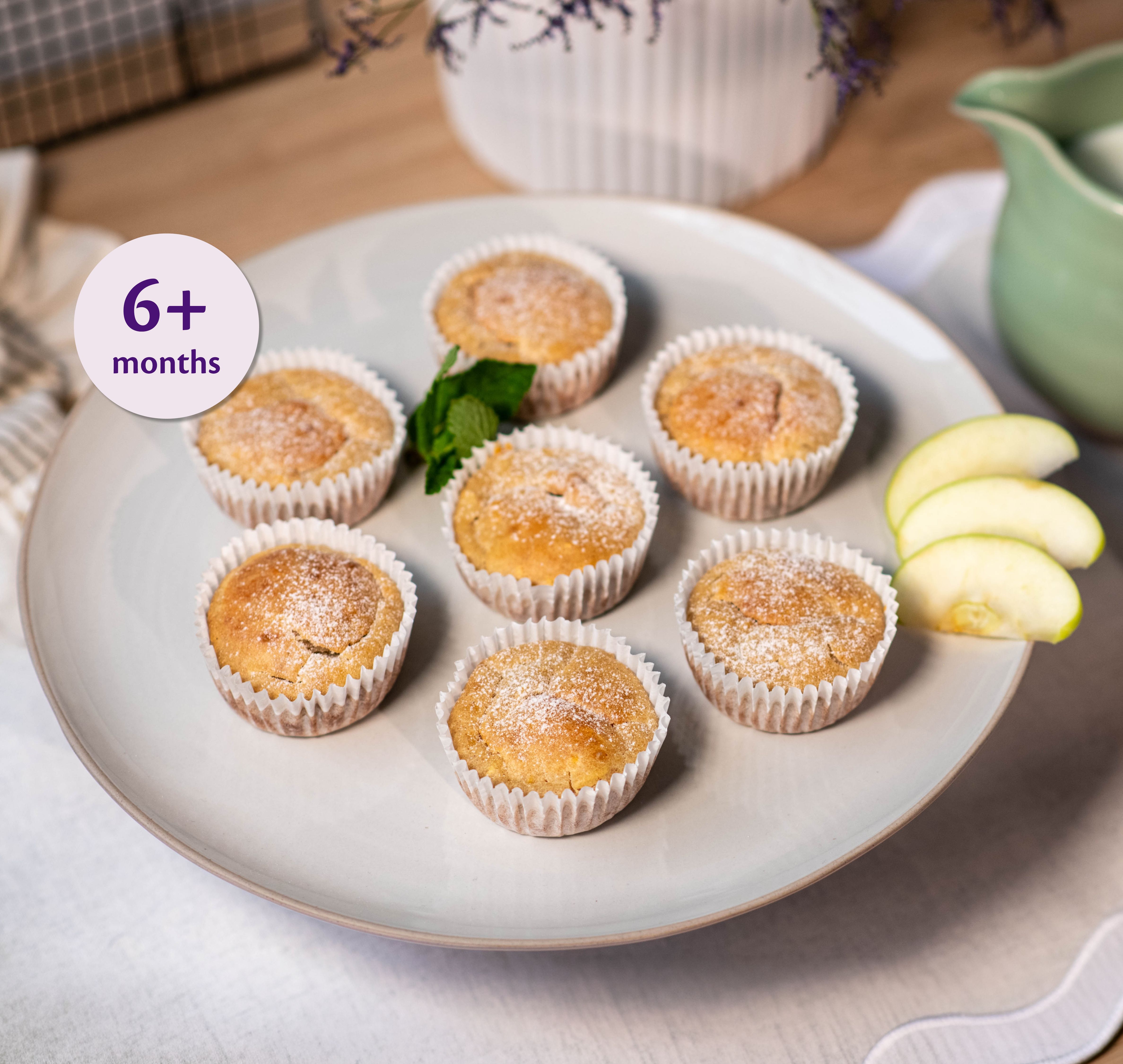 Apple & Banana muffins