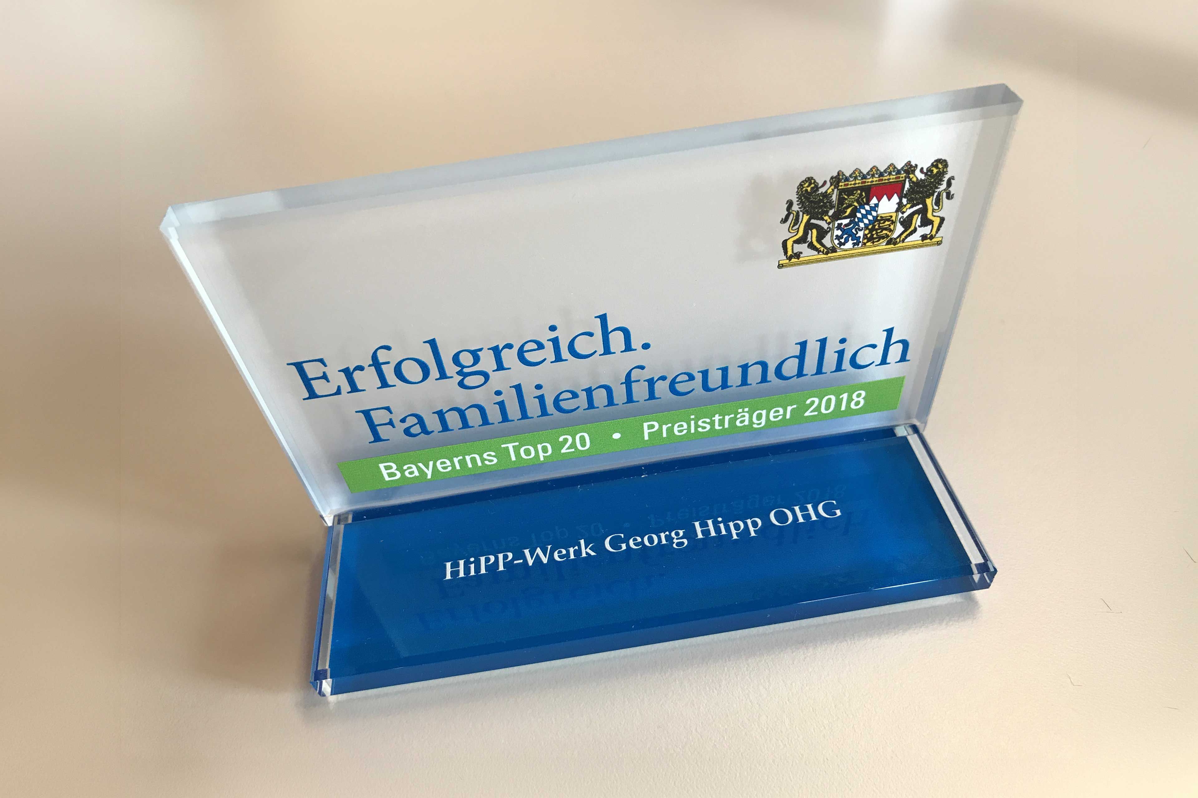 Erfolgreich Familienfreundlich Preis