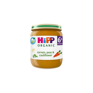 HiPP Organic Carrots, Peas & Cauliflower jar