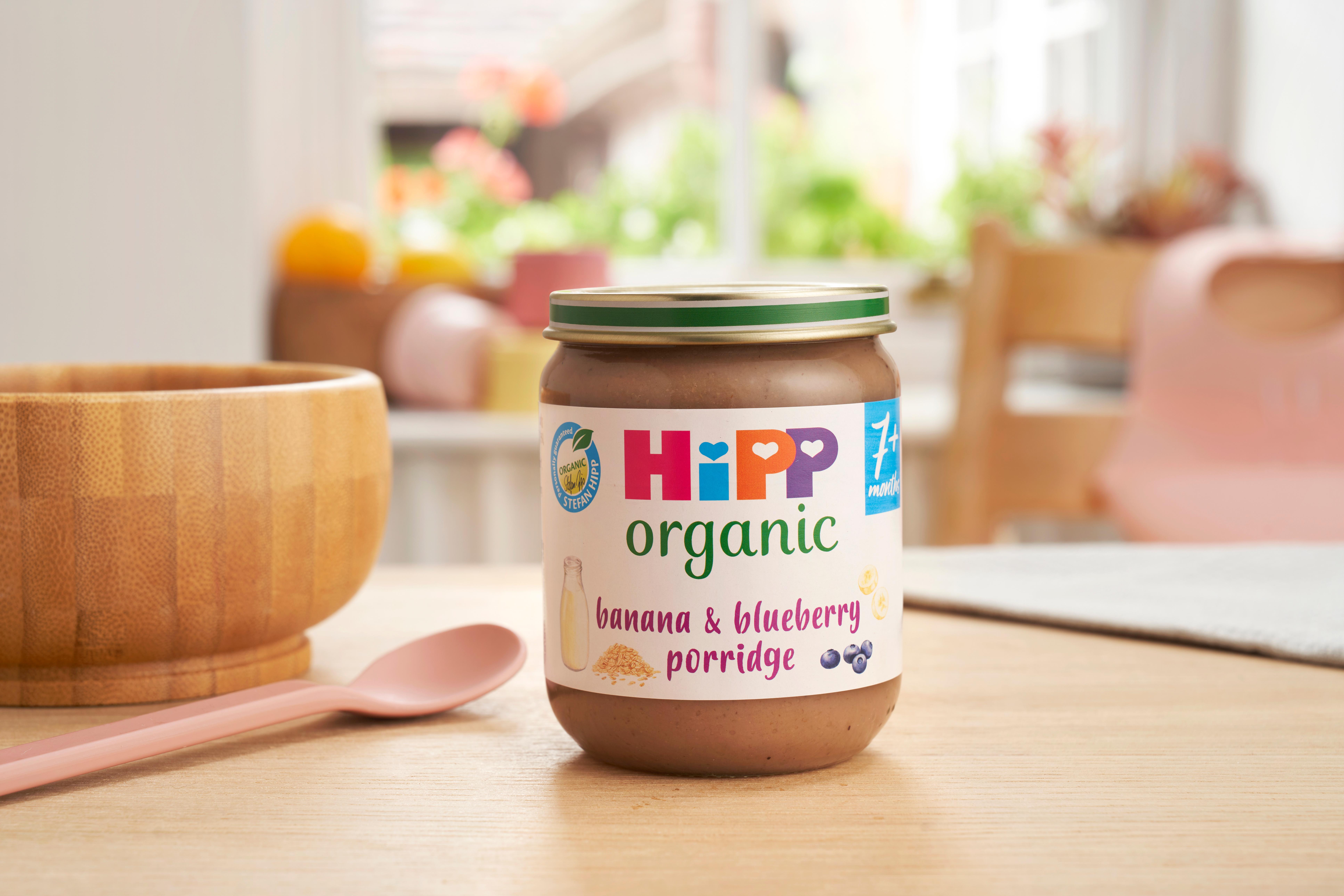 Summer Berry Baby Porridge Hipp Hipp Organic Creamy Porridge 6+
