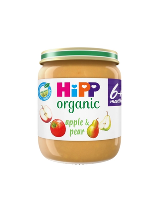 HiPP Organic Apple & Pear jar