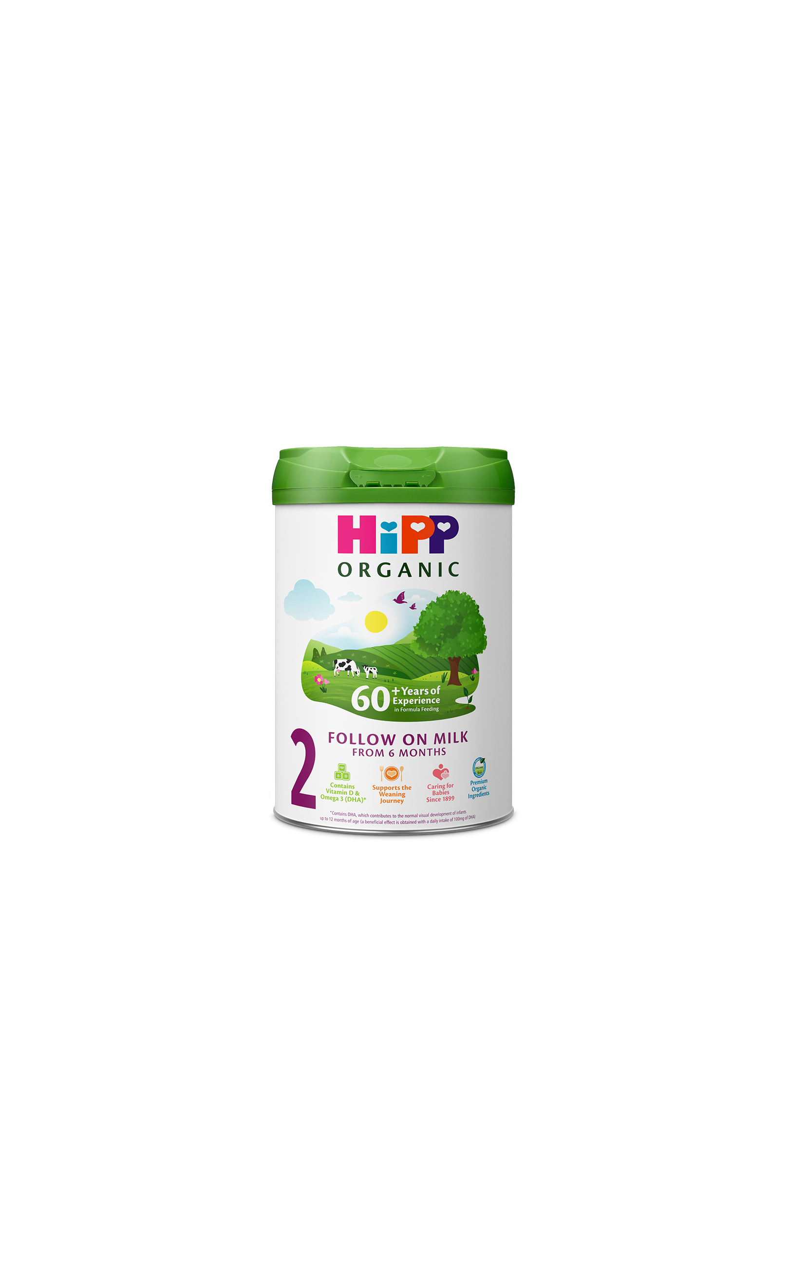 HiPP Organic Follow On Milk tin