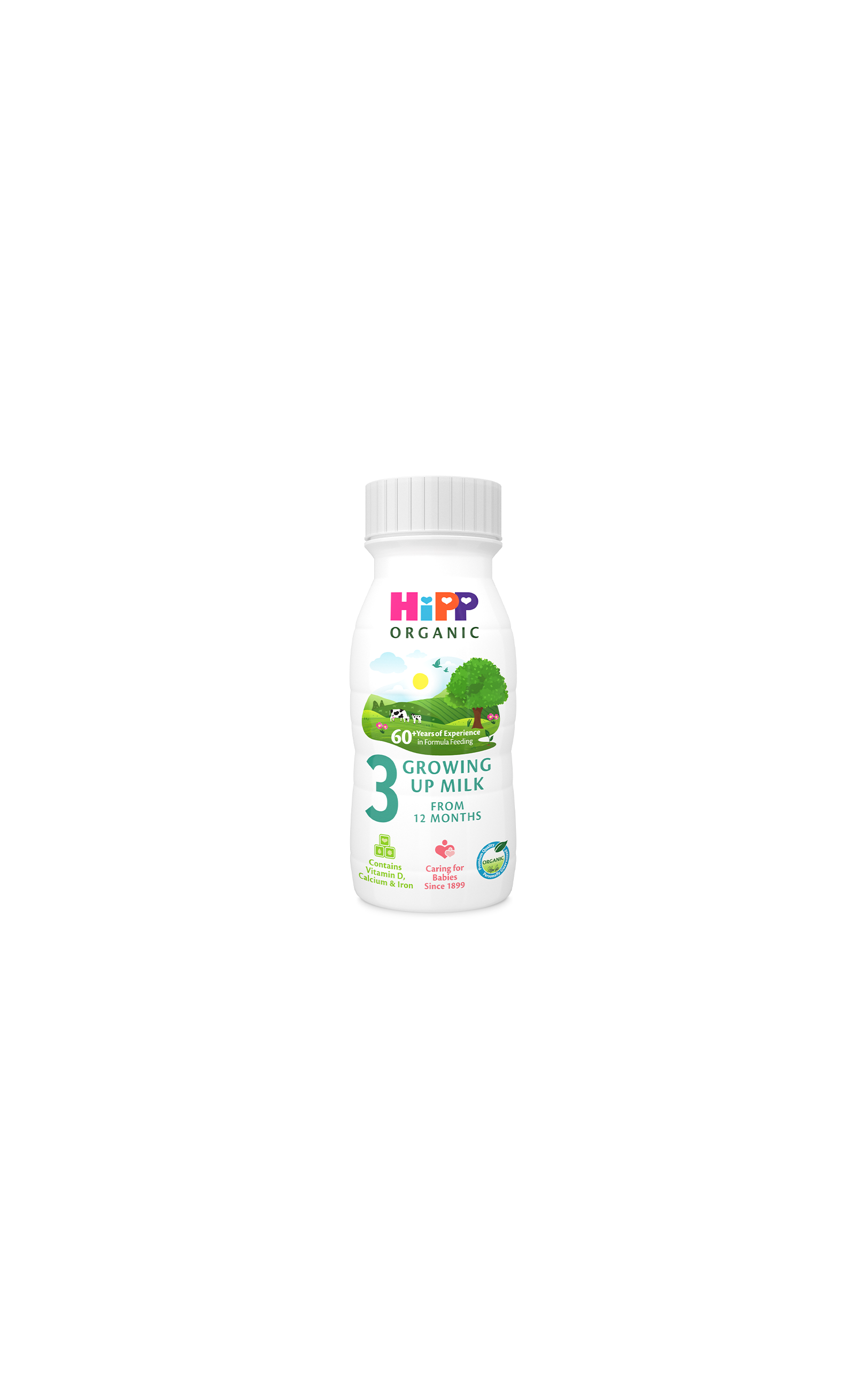 HiPP Organic growing up milk ready to feed bottle