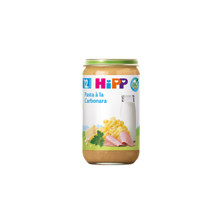 HiPP Bio Pasta à la Carbonara im 250-g-Glas, ab dem 12. Monat