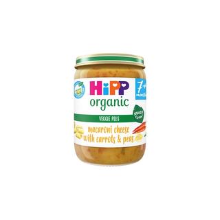 HiPP Organic Macaroni Cheese With Carrots & Peas Jar