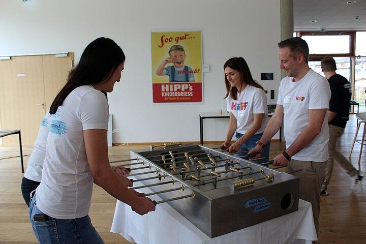 Kickerspielen beim Ausbildungs- und Jobtag 2026