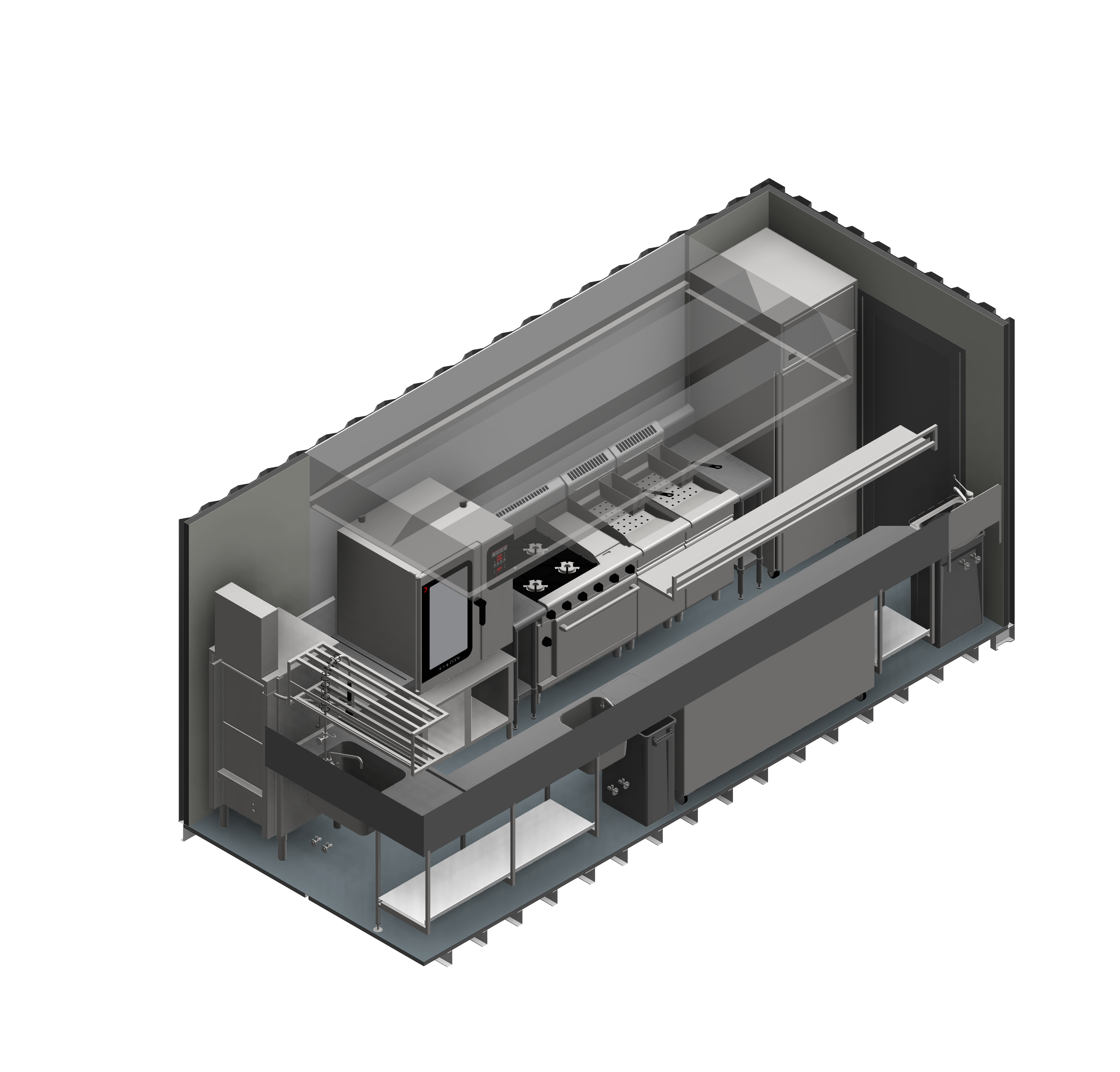 Kitchen container model