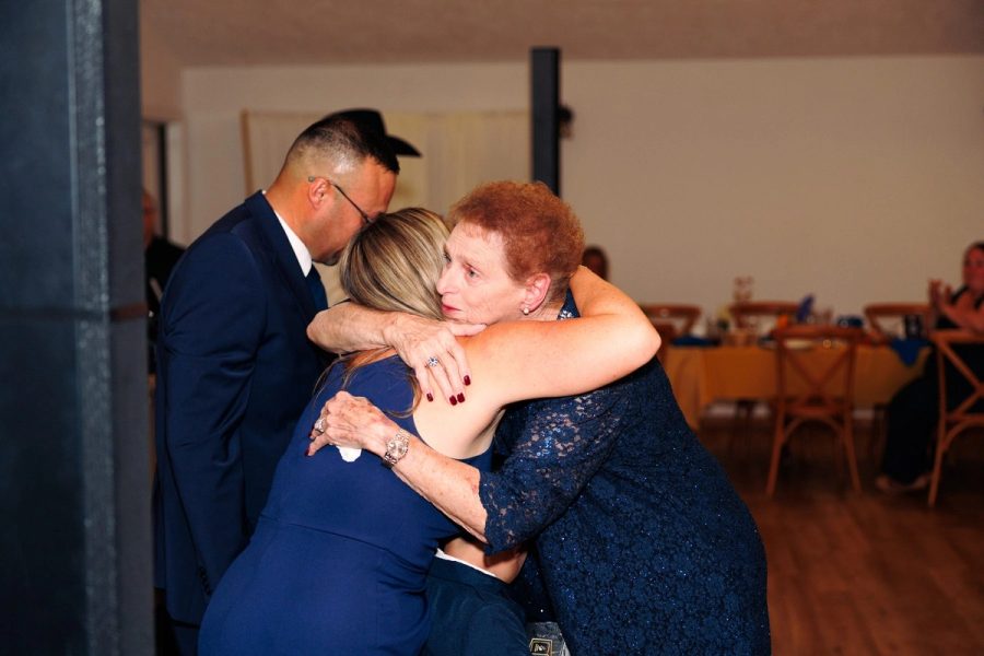 A warm hug on the dance floor
