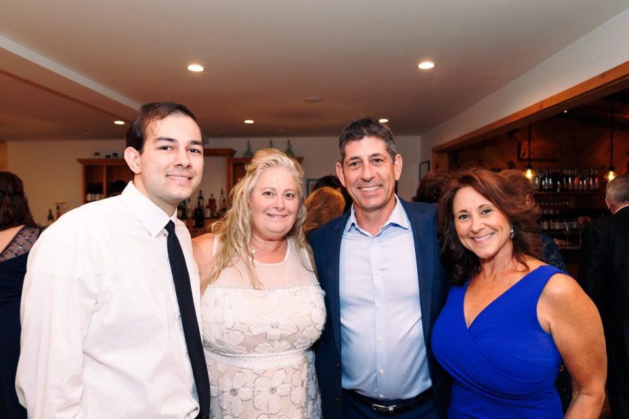 Friends at the gala