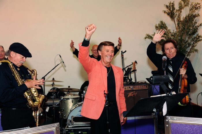 Jimmy Sturr on stage with his orchestra