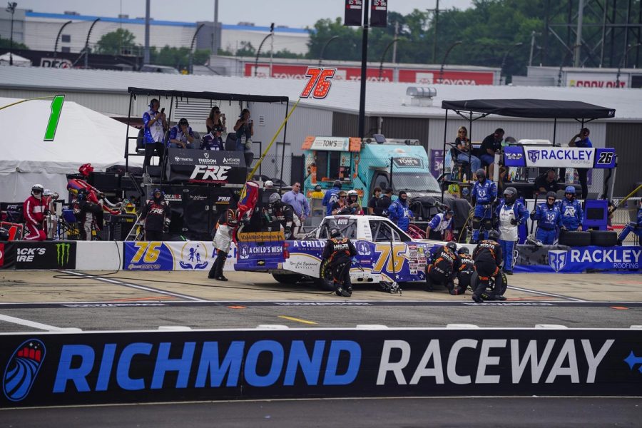 The No. 76 on pit road