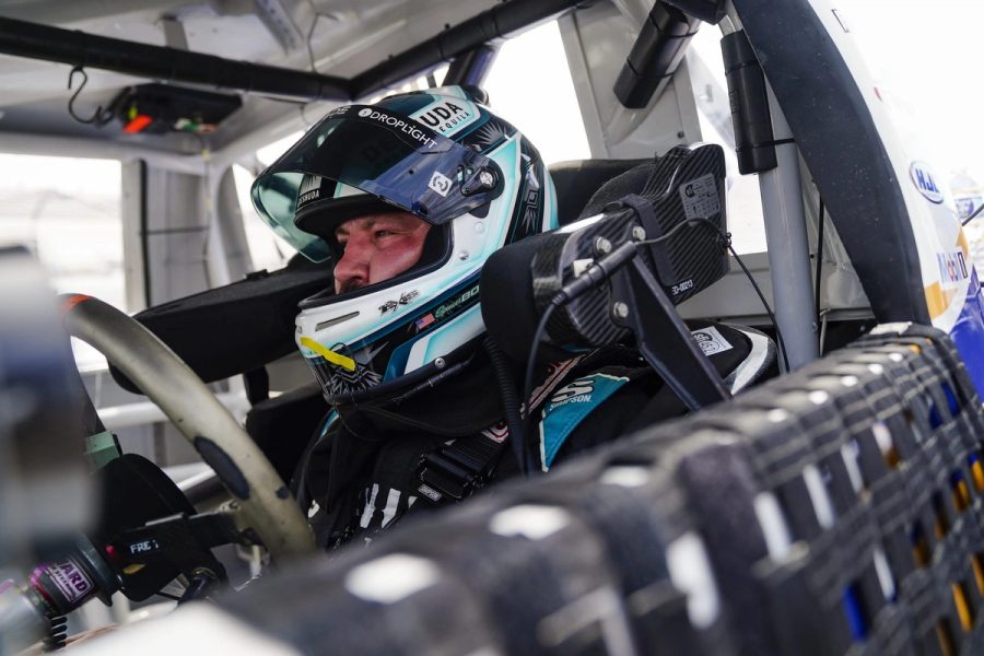 Spencer Boyd strapped into the No. 76