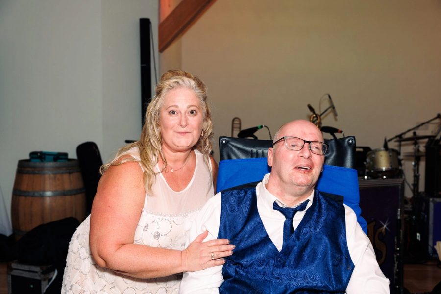 Guests smiling for the camera