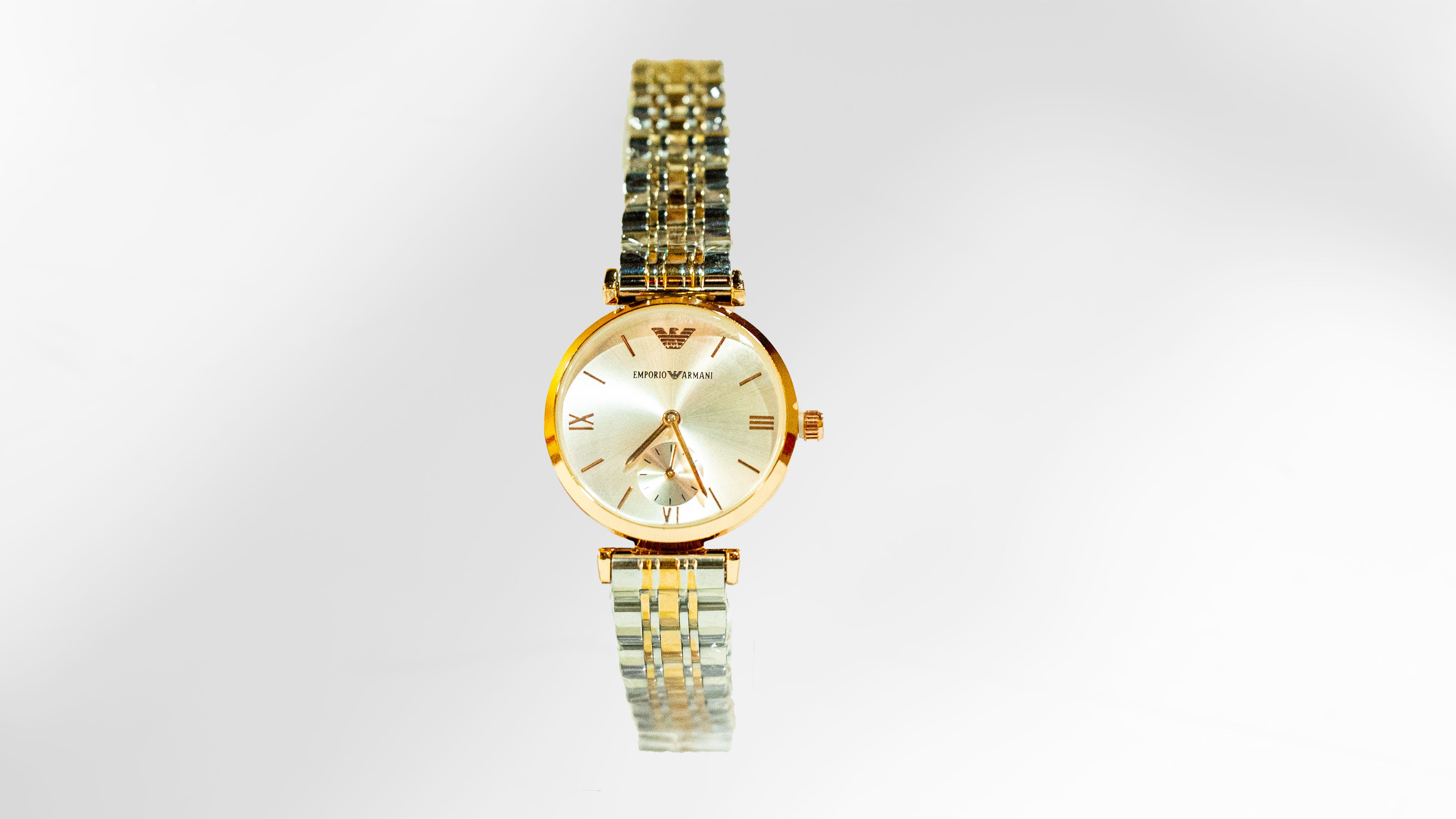 Emporio Armani Classic Two-Tone Ladies